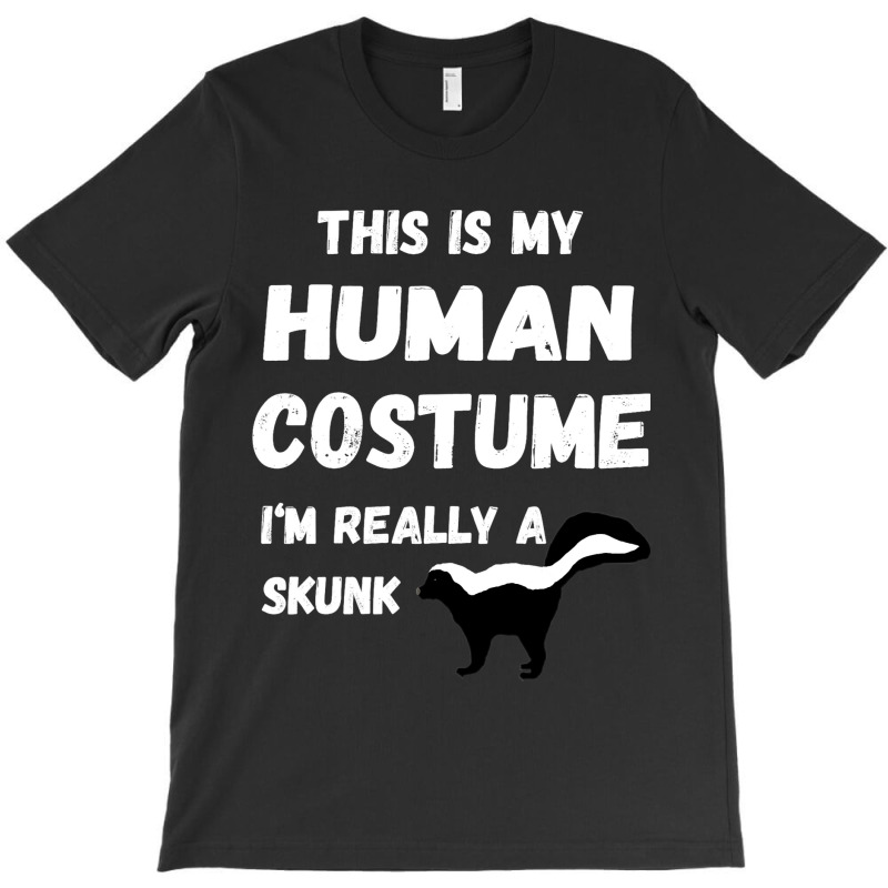 Skunk Human Costume Skunk Stinker Forest Animal T-shirt | Artistshot