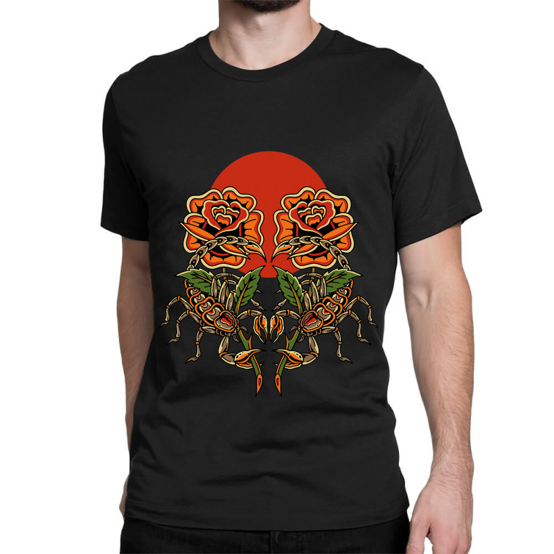 Scorpion Vintage Traditional Tattoo Trendy Old Sch Classic T-shirt | Artistshot