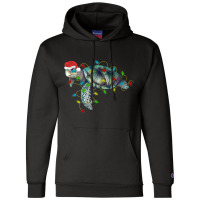 Sea Turtle Santa Gifts Christmas Pajamas Family Fu Champion Hoodie | Artistshot