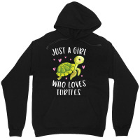 Sea Turtle Shirt For Girls Just A Girl Who Loves T Unisex Hoodie | Artistshot