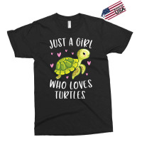 Sea Turtle Shirt For Girls Just A Girl Who Loves T Exclusive T-shirt | Artistshot