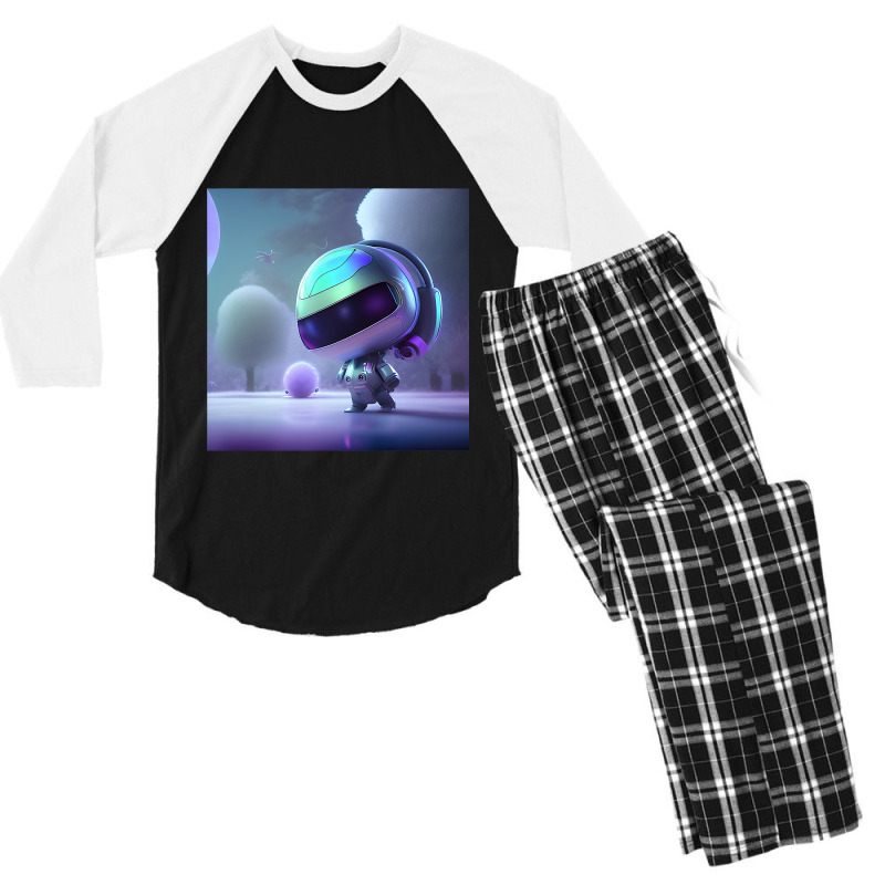 Stadium Status Records Massive Appeal Graphic Big Men's 3/4 Sleeve Pajama Set | Artistshot