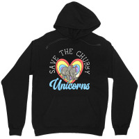 Save The Chubby Unicorns Rhinocerus Wildlife Anima Unisex Hoodie | Artistshot