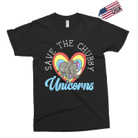 Save The Chubby Unicorns Rhinocerus Wildlife Anima Exclusive T-shirt | Artistshot