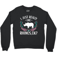 Rhino Outfit For Rhinoceros Lovers Apparel Women G Crewneck Sweatshirt | Artistshot