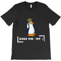 Sudo Rm Rf Penguin Soldier Computer Scientist It G T-shirt | Artistshot