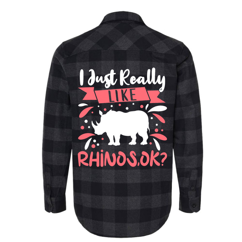 Rhino Outfit For Rhinoceros Lovers Apparel Women G Flannel Shirt | Artistshot