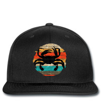 Sea Animal Lover Seafood Retro Crabbing Crab Printed Hat | Artistshot