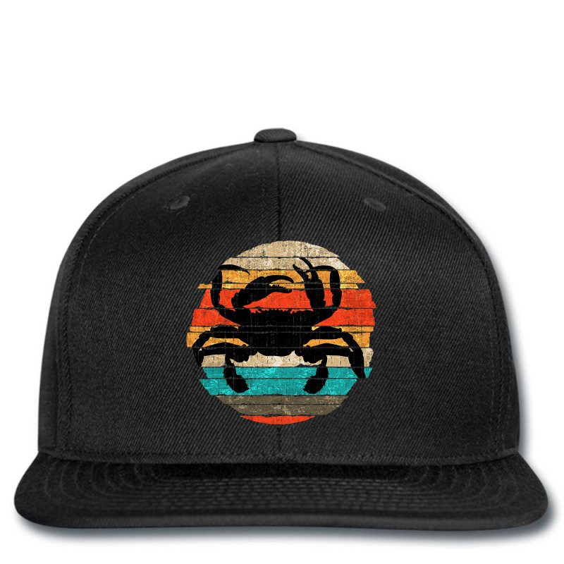 Sea Animal Lover Seafood Retro Crabbing Crab Printed hat by ISAACGODOY | Artistshot