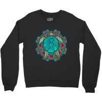 Sea Animal Turtle Lover Polynesian Tattoo Tribal T Crewneck Sweatshirt | Artistshot