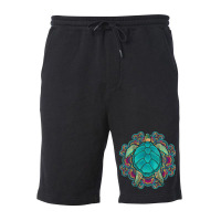 Sea Animal Turtle Lover Polynesian Tattoo Tribal T Fleece Short | Artistshot