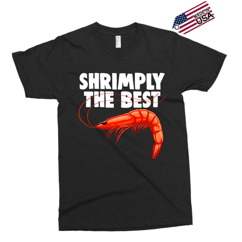 Shrimply The Best Funny Women Prawn Foodie Love Exclusive T-shirt | Artistshot