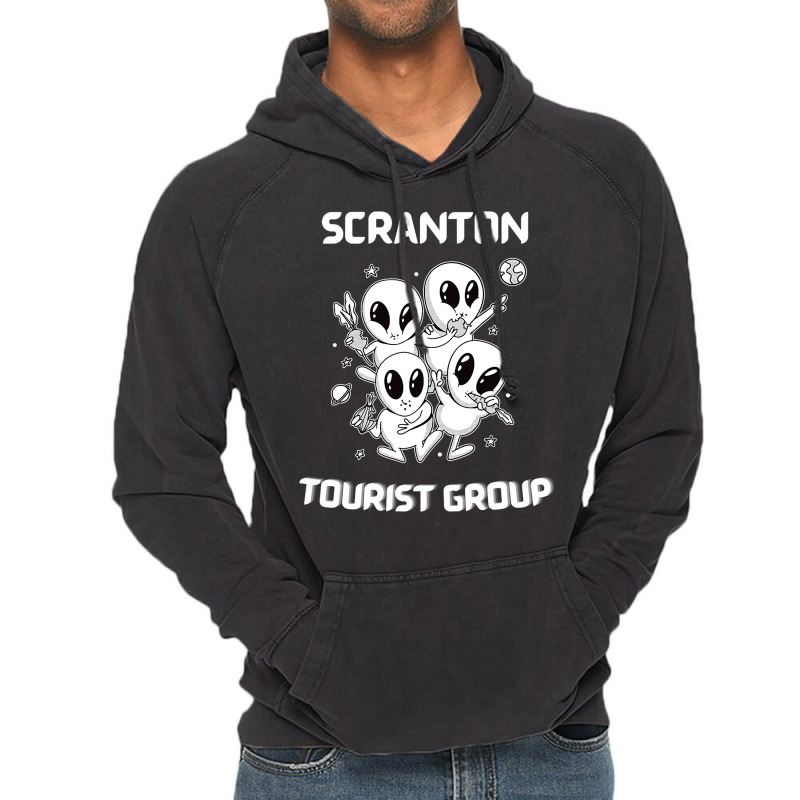 Scranton Native Pride Alien Funny State Tourist Sp Vintage Hoodie | Artistshot