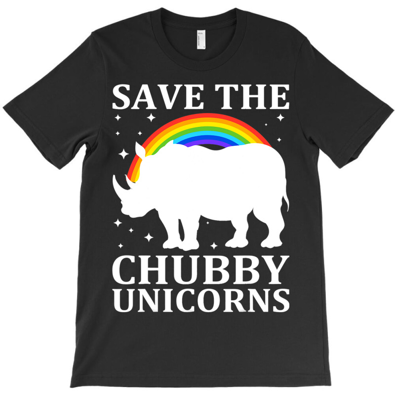 Save The Chubby Unicorns Vintage Funny Rhino Anima T-shirt | Artistshot