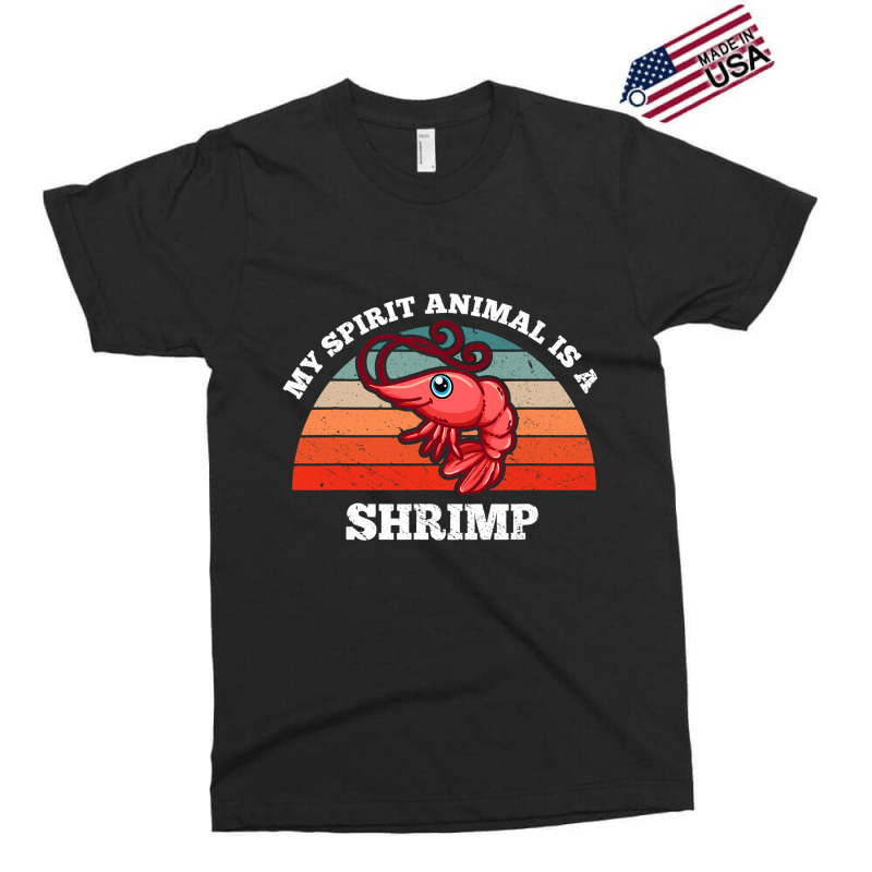 Retro Vintage My Spirit Animal Is A Shrimp Exclusive T-shirt | Artistshot