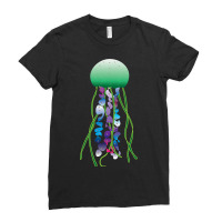 Sea Jellies Jellyfish Lover Cnidaria Marine Animal Ladies Fitted T-shirt | Artistshot