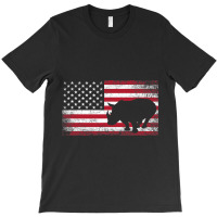 Rhino Rhinoceros 4th Of July American Flag Usa Pat T-shirt | Artistshot