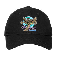 Sea Loggerhead Turtle Gulf Shores Alabama Adjustable Cap | Artistshot