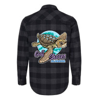 Sea Loggerhead Turtle Gulf Shores Alabama Flannel Shirt | Artistshot