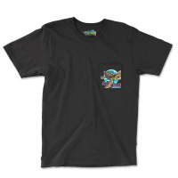 Sea Loggerhead Turtle Gulf Shores Alabama Pocket T-shirt | Artistshot