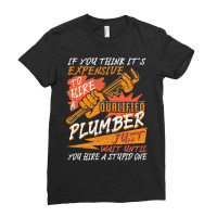 Steamfitter Plumbing Plumber Ladies Fitted T-shirt | Artistshot