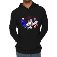 Sea Turtle American Flag Firework 4th Of July Lightweight Hoodie | Artistshot