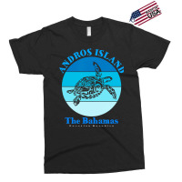 Sea Turtle Andros Island Bahamas Ocean Exclusive T-shirt | Artistshot