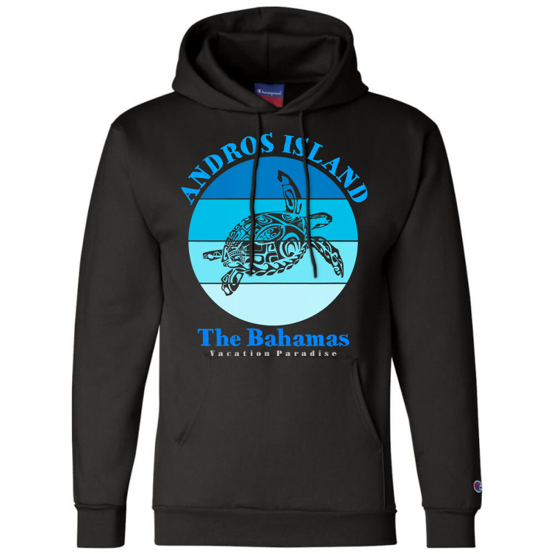 Sea Turtle Andros Island Bahamas Ocean Champion Hoodie | Artistshot