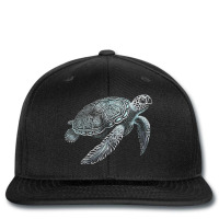 Sea Turtle Beach Lover Ocean Animal Graphic Novelt Printed Hat | Artistshot