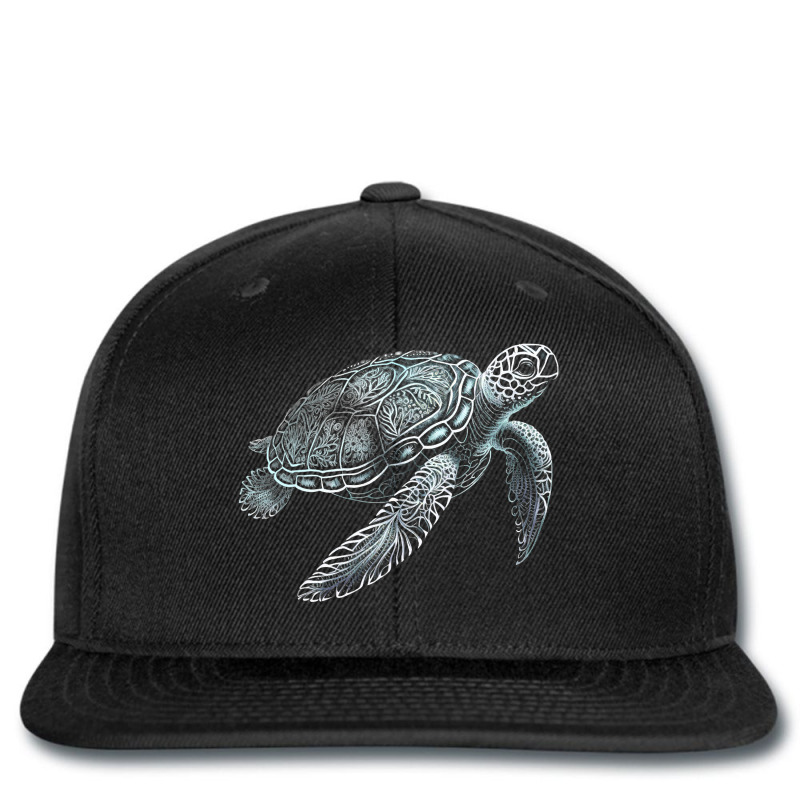 Sea Turtle Beach Lover Ocean Animal Graphic Novelt Printed hat by SamiaJarar | Artistshot