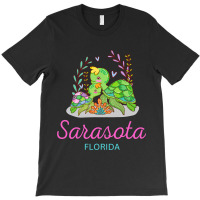 Sarasota Florida Beach Baby Mom Turtle Sea Ocean T-shirt | Artistshot