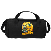 Scary Horror Doll Funny Halloween Horror Costume Duffel Bag | Artistshot