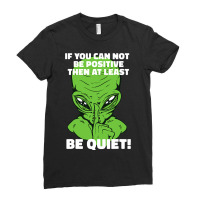 Sarcastic Alien Humor Graphic Novelty Sarcastic Fu Ladies Fitted T-shirt | Artistshot