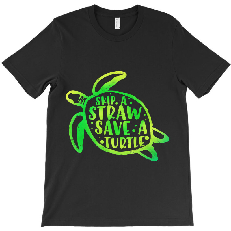 Skip A Straw Save A Turtle Tie Dye Earth Day 31 T-shirt | Artistshot