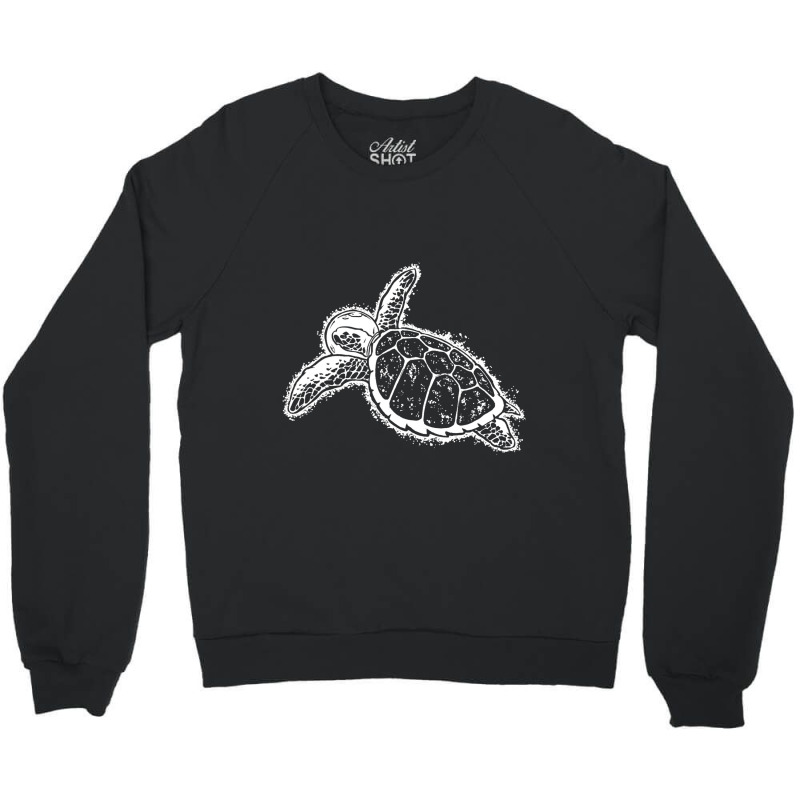 Space Turtle Crewneck Sweatshirt | Artistshot