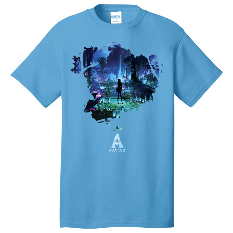 Avatar Pandora At Night Movie Poster T Shirt Basic T-shirt | Artistshot