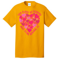 Cute 100 Days Of School And Still Loving It Heart Basic T-shirt | Artistshot