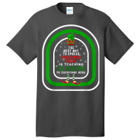 The Best Way To Spread Christmas Cheer Is Teaching Ice Skati Basic T-shirt | Artistshot