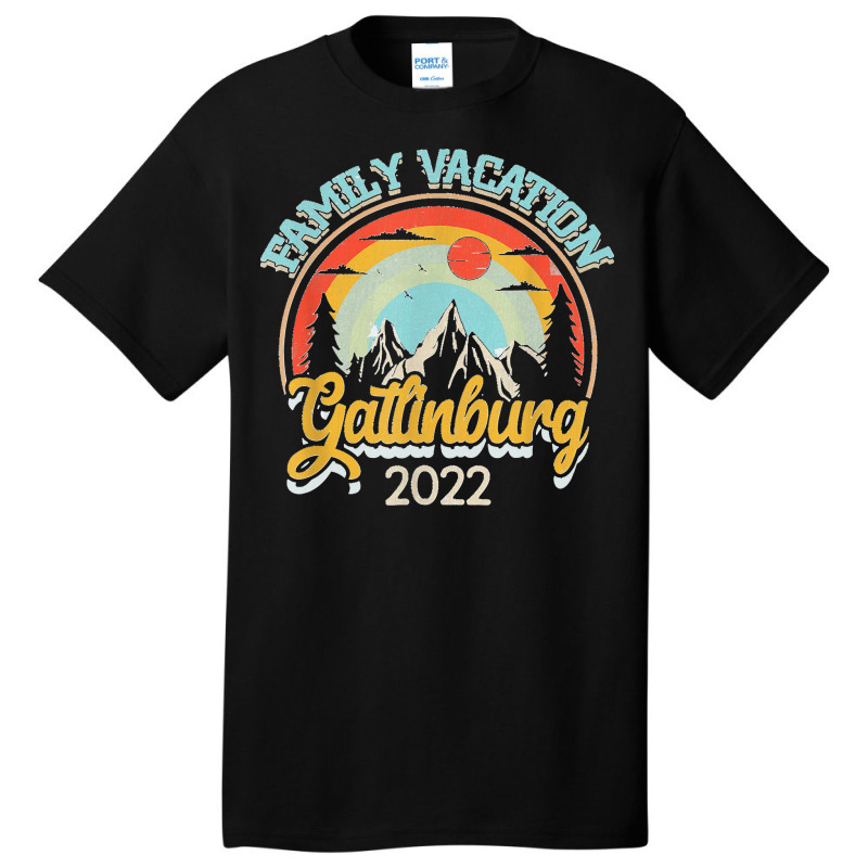 Tennessee Smoky Mountains Family Vacation Gatlinburg 2022 T Shirt Basic T-shirt | Artistshot