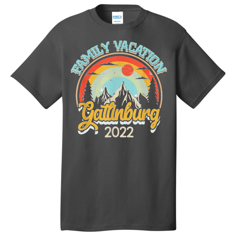 Tennessee Smoky Mountains Family Vacation Gatlinburg 2022 T Shirt Basic T-shirt | Artistshot