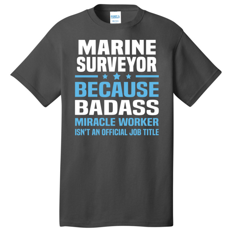 Marine Surveyor (2) Basic T-shirt by QuanXander | Artistshot