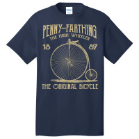 Penny Farthing Bike Retro Vintage Bicycle T Shirt Basic T-shirt | Artistshot