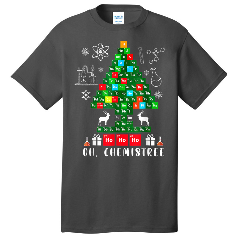 Science Christmas Shirt Oh Chemist Tree Chemistree Chemistry Basic T-shirt | Artistshot