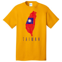 Taiwan Map Basic T-shirt | Artistshot