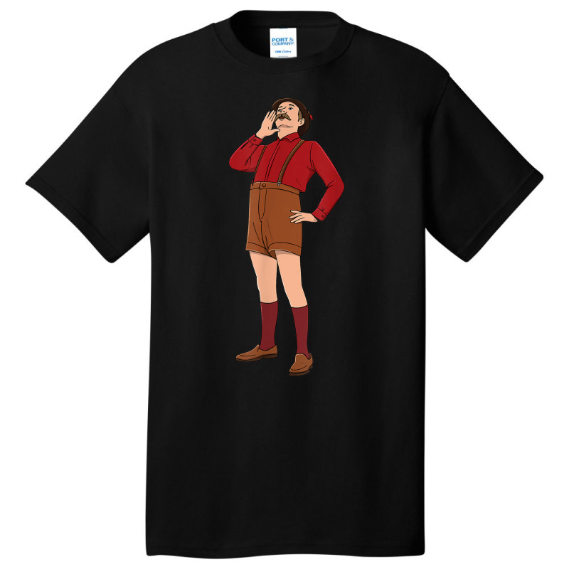 Yodel Illustration Design For A Yodeler Basic T-shirt | Artistshot