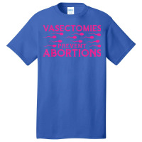 Vasectomies Prevent Abortions Basic T-shirt | Artistshot