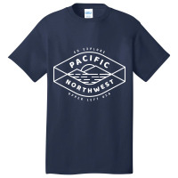 Pacific Northwest-l3mnv Basic T-shirt | Artistshot