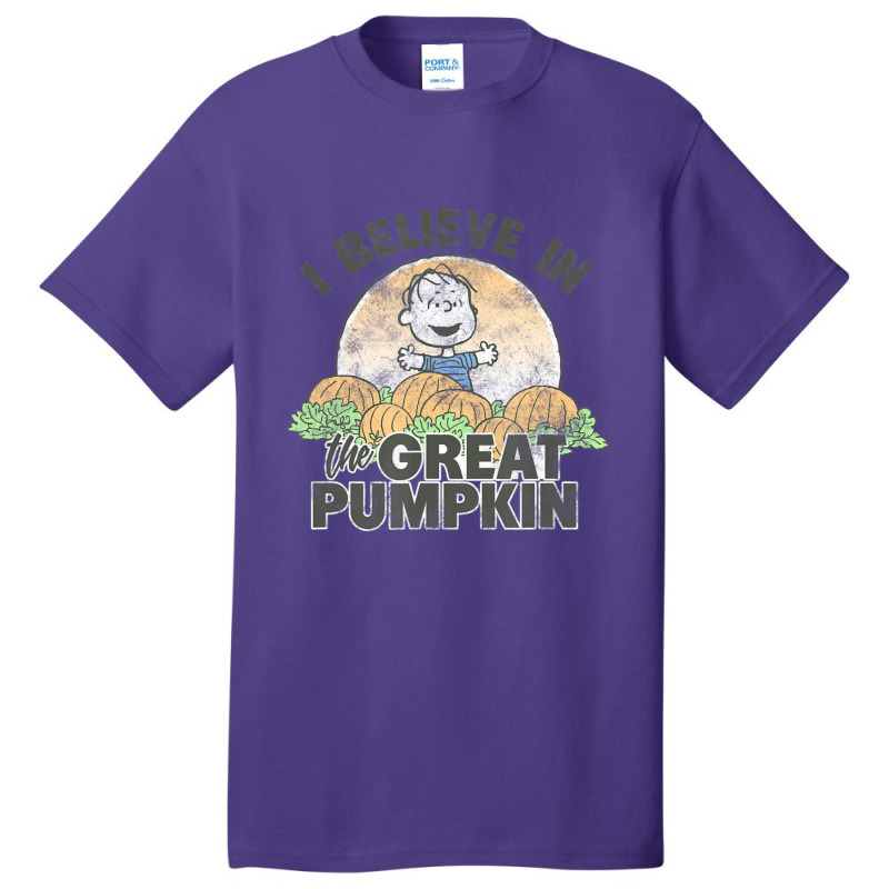 Peanuts Halloween Great Pumpkin Basic T-shirt by Gibbons Washburn | Artistshot