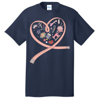 Womens Sewing Is My Heart  Quilting Loves Sewing Machines Basic T-shirt | Artistshot