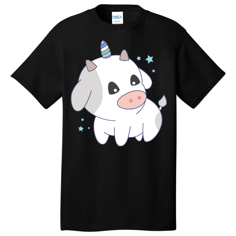 Unicorn T  Shirtcute Unicorn Cow T  Shirt Basic T-shirt | Artistshot